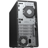 HP OmniDesk M03 AI Desktop PC - Intel Core Ultra 9 285 up to 5.60GHz, Intel Graphics, Wi-Fi 6, Bluetooth 5.4, Wireless Keyboard & Mouse, Dark Wood, Windows 11