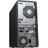 HP OmniDesk M03 AI Desktop PC - Intel Core Ultra 9 285 up to 5.60GHz, NVIDIA GeForce RTX 5060 Ti 8GB GDDR7, Wi-Fi 6, Bluetooth 5.4, Wireless Keyboard & Mouse, Dark Wood, Windows 11