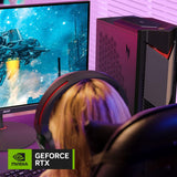 Acer Nitro 50 N50 Gaming Desktop Computer - 14th Gen Intel Core i7-14700KF up to 5.60 GHz Processor, NVIDIA GeForce RTX 3050 6GB GDDR6, DTS X Ultra Audio, WiFi 6E, Windows 11