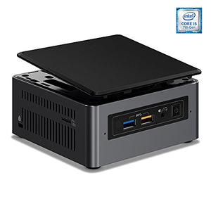 Intel NUC7I5BNH Tall Mini Desktop - 7th Gen Intel Core i5-7260U Dual-Core Processor up to 3.40 GHz, 12GB Memory, 256GB SSD + 1TB Hard Drive, Intel Iris Plus Graphics 640, Windows 10 Pro