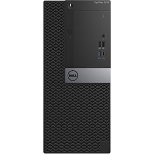 Dell Optiplex 7050 Tower Desktop - 7th Gen Intel Core i5-7500 Quad-Core Processor up to 3.8 GHz, 8GB DDR4 Memory, 256GB SSD + 6TB SATA Hard Drive, Intel HD Graphics 630, DVD Burner, Windows 10 Pro