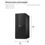 Dell Optiplex 3050 Tower Desktop - 7th Gen Intel Core i5-7500 Quad-Core Processor up to 3.8 GHz, 16GB DDR4 Memory, 2TB SATA Hard Drive, Intel HD Graphics 630, DVD Burner, Windows 10 Pro