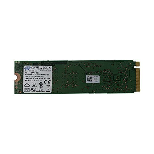 Intel 256GB M.2 SSD (Solid State Drive) 600p Series, 80mm, PCIe NVMe 3.0  x4, 3D1, TLC, Model: SSDPEKKW256G7 PC Component